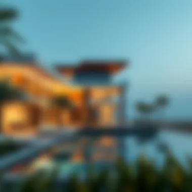 Modern Architectural Design of a Seaside Villa Modern architectural design of a seaside villa