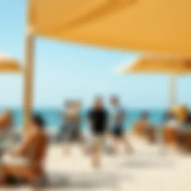 Vibrant Community Life and Social Events at the Beach Vibrant community life and social events at the beach