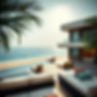 Ocean-View Luxury Luxurious coastal villa view overlooking the ocean