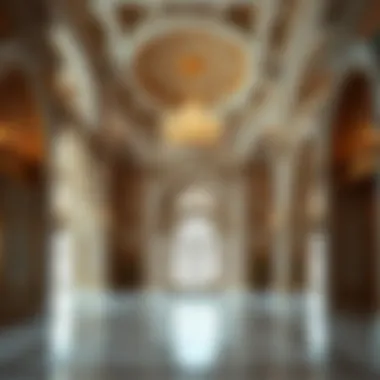 Interior view highlighting the intricate designs within Dar Al Rigga