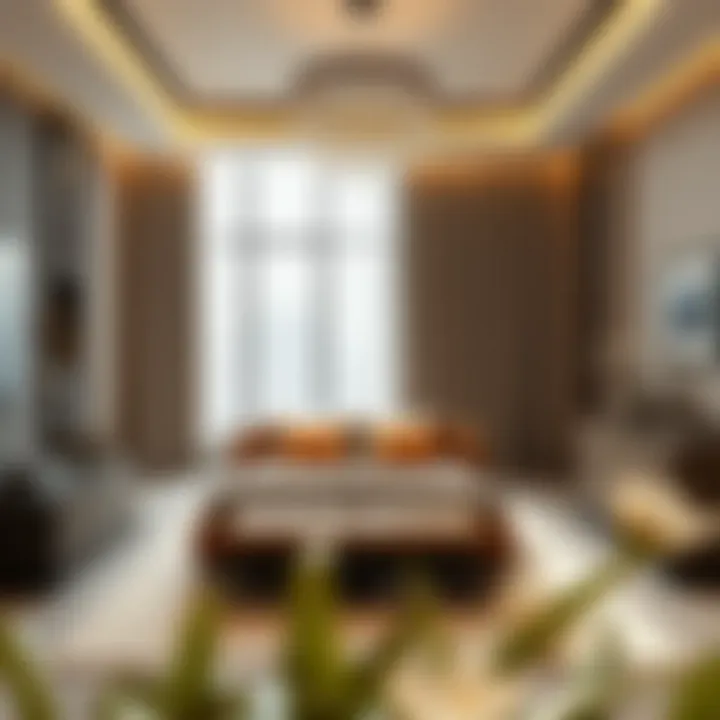 Elegant bedroom design highlighting luxury in Dubai Hills Maple