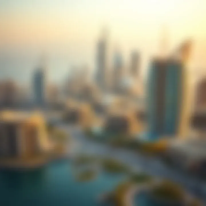 Stunning skyline view of the Golden Mile