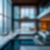 Stunning architectural design of The Loft at Jumeirah Islands