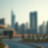 Modern skyline of Dubai reflecting the dynamic urban growth