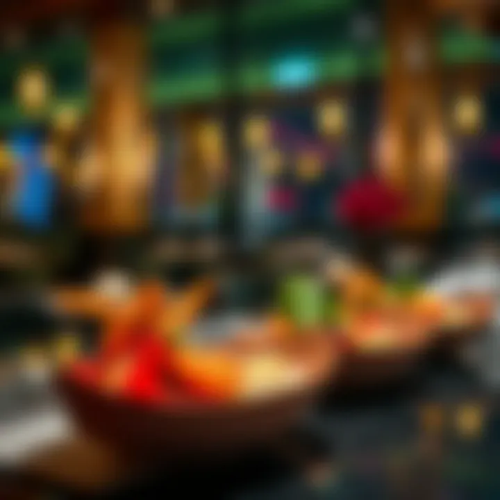 A beautifully presented gourmet dish from a high-end restaurant