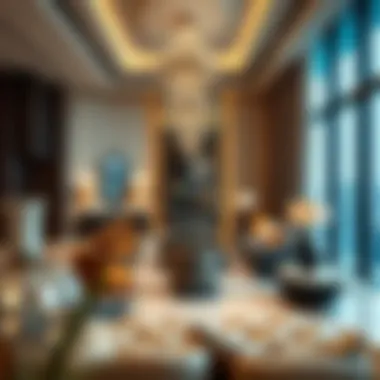 Luxurious Interior Design in Princess Tower Luxurious interior design of a residence in the Princess Tower