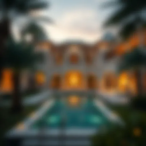 Opulent villa in Dubai