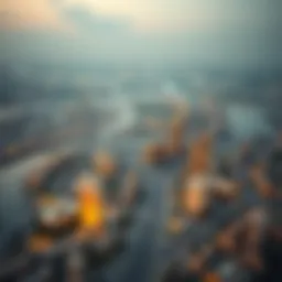 Geographical layout of Tilal City