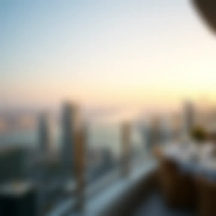 Panoramic view of Business Bay from Vera Residence, emphasizing location benefits