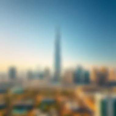 Surrounding skyline of Dubai featuring Volante Tower