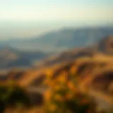 Panoramic view of Zakhir region showcasing its unique landscapes