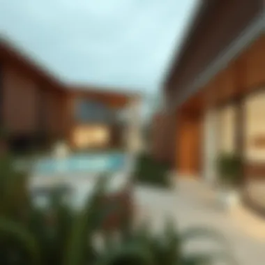 Modern real estate developments in Zakhir