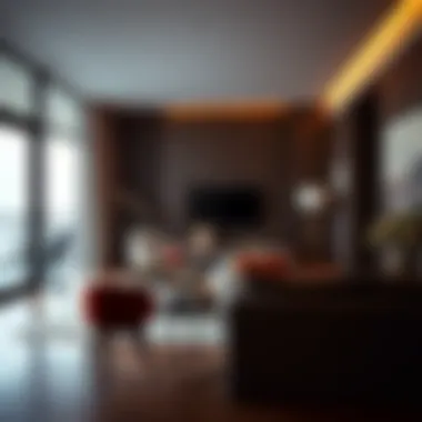Luxurious Living Space Luxurious living space at Icon Deluxe Hotel Apartments