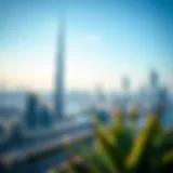A panoramic view of Dubai's skyline showcasing iconic skyscrapers and investment opportunities