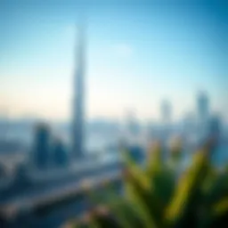 A panoramic view of Dubai's skyline showcasing iconic skyscrapers and investment opportunities