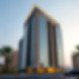 Stunning exterior view of Jassem Building showcasing modern architecture