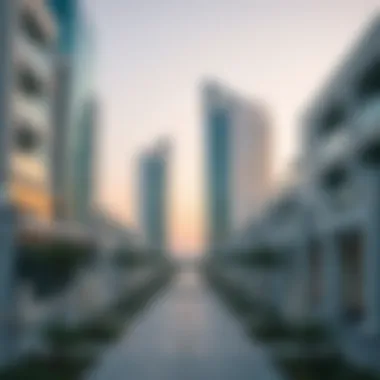 A panoramic view of Jebel Ali 7's modern architectural design