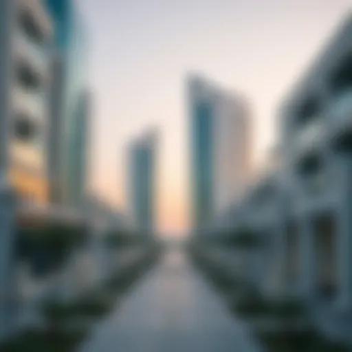 A panoramic view of Jebel Ali 7's modern architectural design