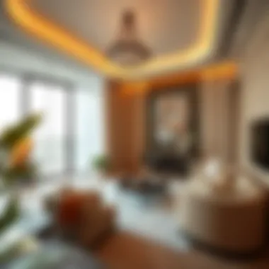 Interior design of a luxury apartment developed by Leo's Development