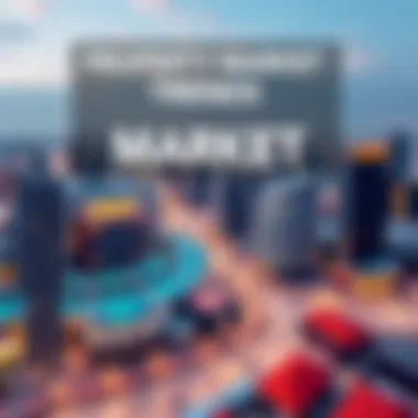 Infographic depicting property market trends in Dubai