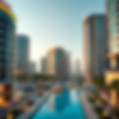 Conceptual image of urban development and planning