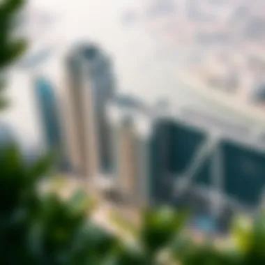 Aerial view of Marina Vista Tower 2 showcasing its architectural elegance