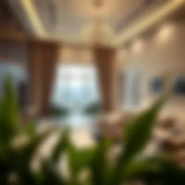 Stylish interior design of a residence within Nad Al Sheba Gardens.