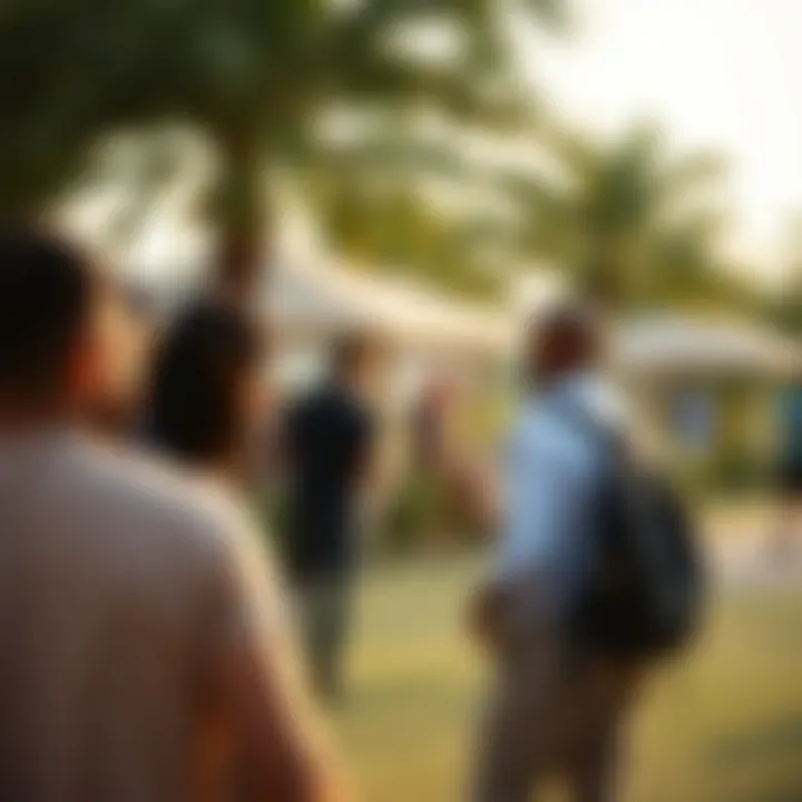 Community events taking place in Nakheel Park