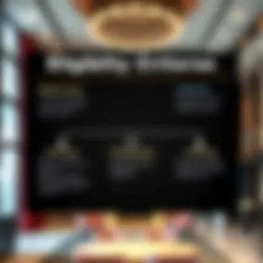 An infographic depicting the eligibility criteria for family visas.