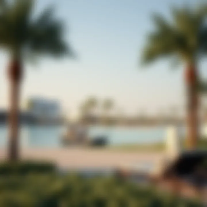 Leisure and recreational amenities available on Maryah Island.
