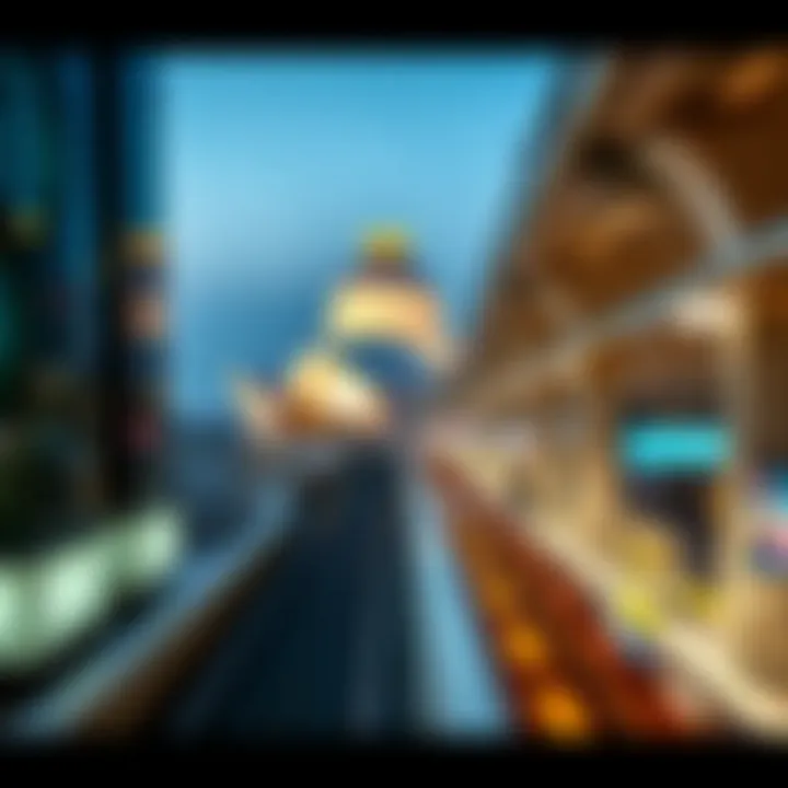 Aerial view of Dubai's metro stations showcasing architectural design