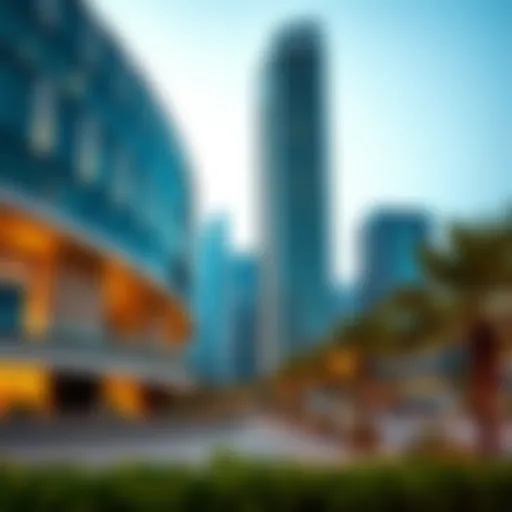 Architectural design of One Tower showcasing modern aesthetics