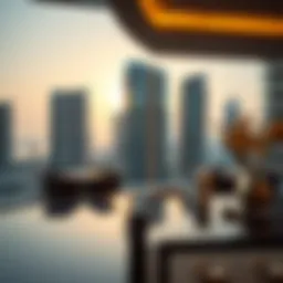 A stunning view of Jumeirah Beach Residence showcasing luxury apartments