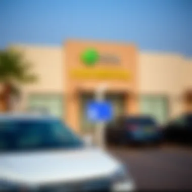 RTA car rental office