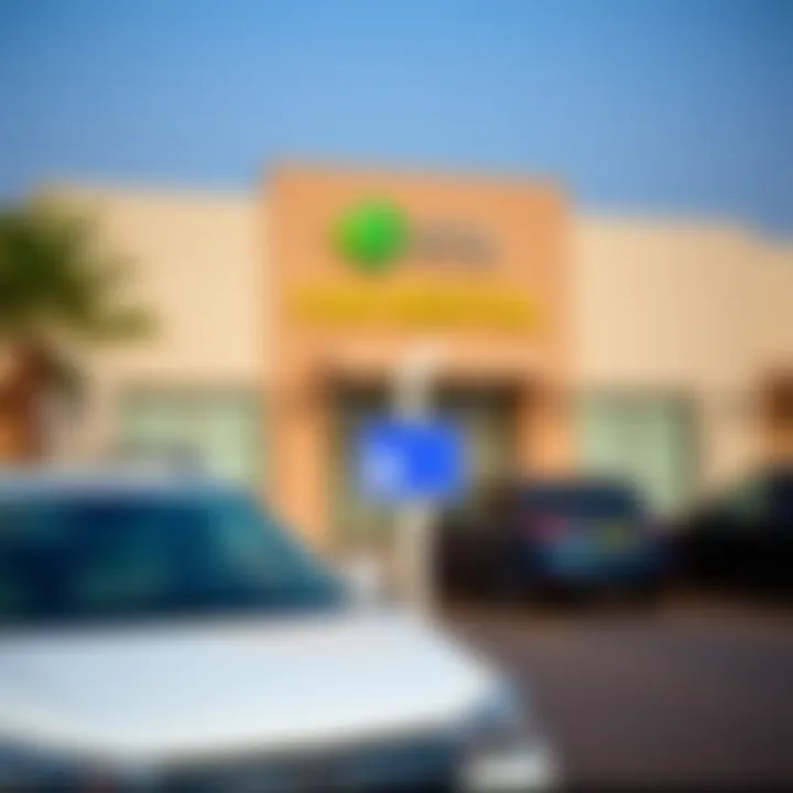 RTA car rental office