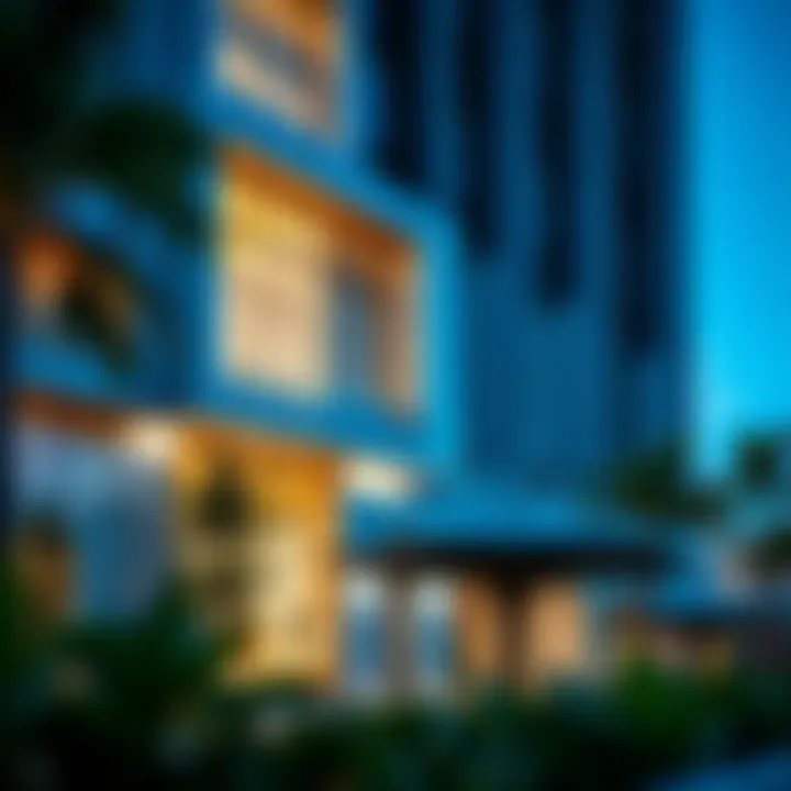 Modern Architectural Design of Samari Residences Stunning exterior view of Samari Residences showcasing modern architecture