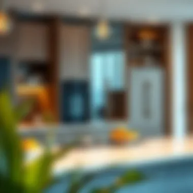 Stylish Gourmet Kitchen in Samari Residences Gourmet kitchen equipped with modern appliances and stylish design