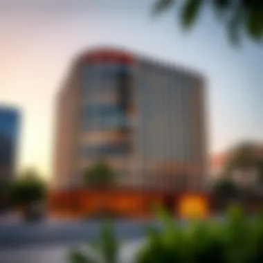 Stunning exterior view of the Tiger Building showcasing its unique architectural style