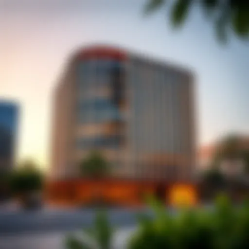 Stunning exterior view of the Tiger Building showcasing its unique architectural style