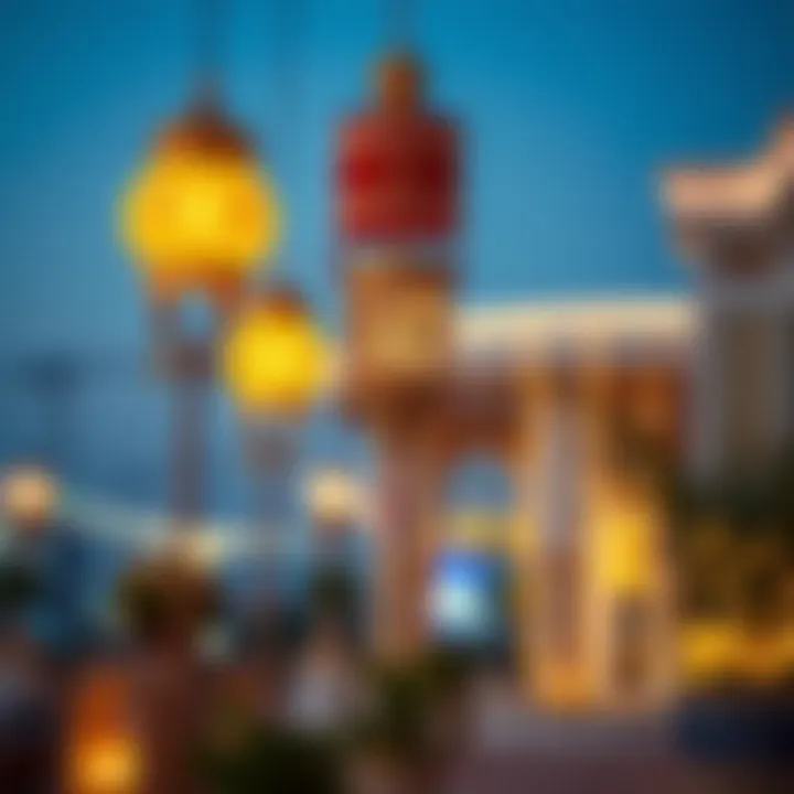 Traditional decorations for Eid al-Fitr