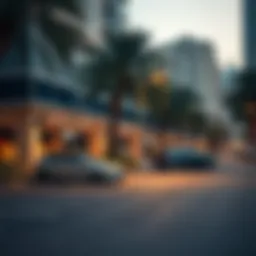 Overview of parking zones in Dubai
