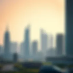 Luxurious skyline of Dubai showcasing high-value properties