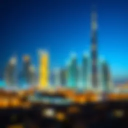 A modern skyline of Dubai reflecting the real estate boom