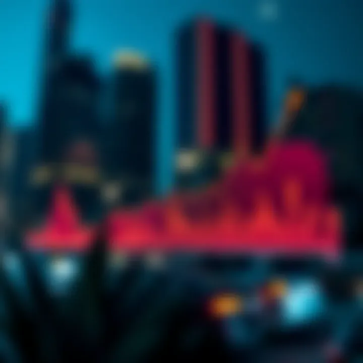 Graph illustrating rental market trends in Dubai