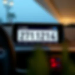 RTA number plate selection interface