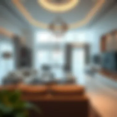 Interior layout showcasing the spaciousness of a semi-detached home