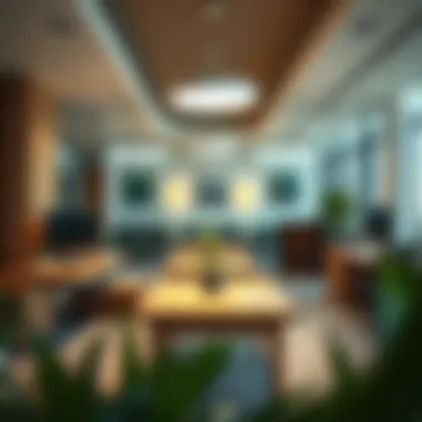 Innovative Workspace at Wasl Properties Modern office layout of Wasl Properties